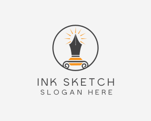 Ink Pen Publisher logo design