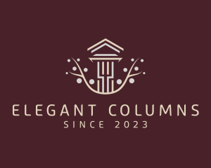 Column Tree Business logo design