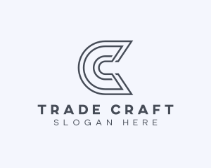 Trade - Business Marketing Commerce Letter C logo design