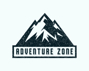 Travel Mountain Adventure logo design