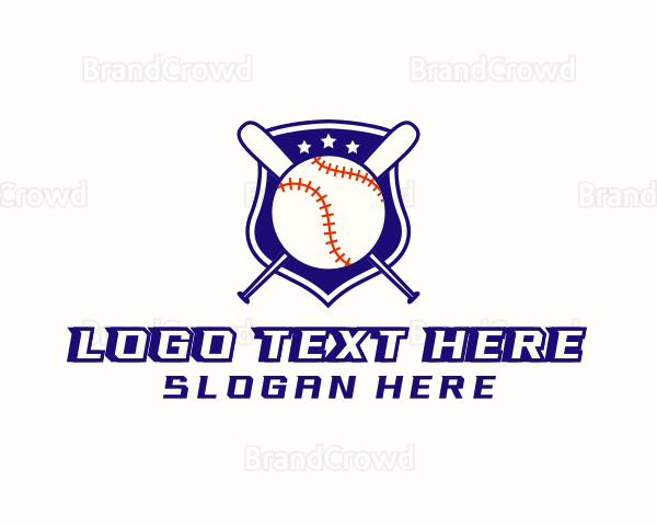Baseball Sports Game Logo