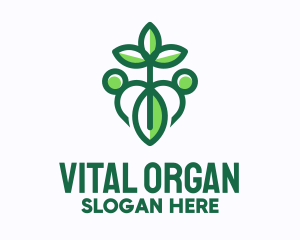 Green Plant Organization logo design