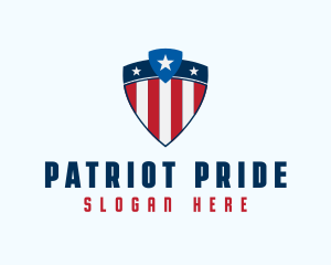 Stars And Stripes - Stars & Stripes Shield logo design