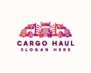 Freight Truck Fleet logo design