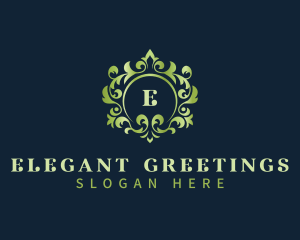 Elegant Floral Vines logo design