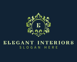 Elegant Floral Vines logo design