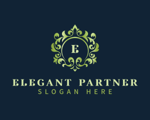 Elegant Floral Vines logo design