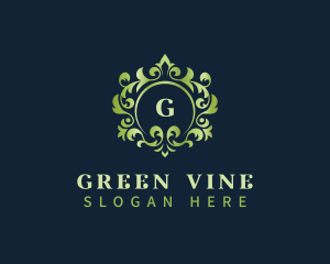 Elegant Floral Vines logo design