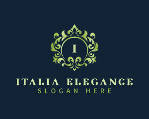 Elegant Floral Vines logo design