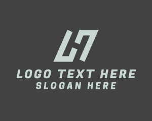 Letter Na - Business Letter H logo design