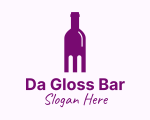 Liquor Bottle Distillery logo design