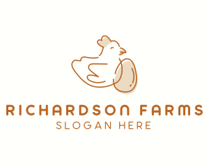 Poultry Farm Chicken  logo design