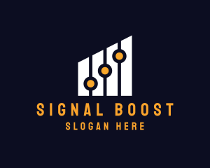 Signal Sound Levels logo design