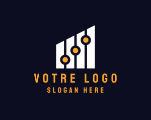 Bar - Signal Sound Levels logo design