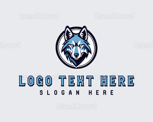 Sports Team Wolf Logo