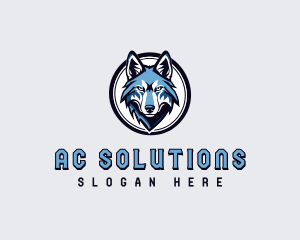 Sports Team Wolf logo design