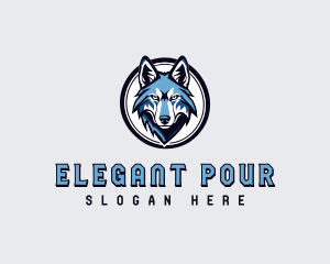 Sports Team Wolf logo design