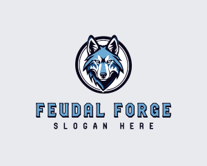 Sports Team Wolf logo design