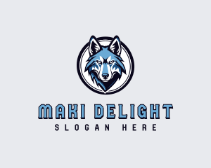 Sports Team Wolf logo design