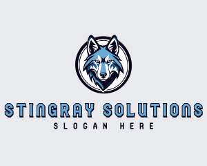 Sports Team Wolf logo design