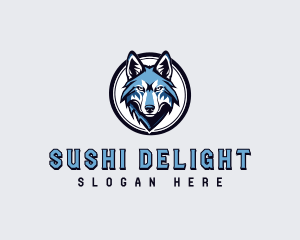 Sports Team Wolf logo design