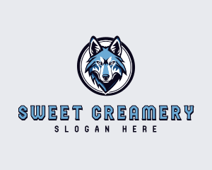 Sports Team Wolf logo design