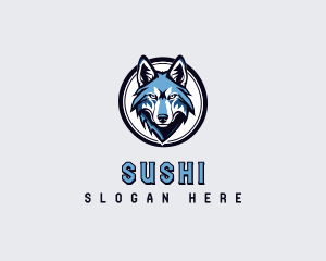 Sports Team Wolf logo design