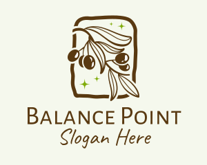 Brown Olive Branch logo design