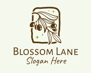 Brown Olive Branch logo design