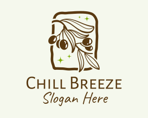 Brown Olive Branch logo design