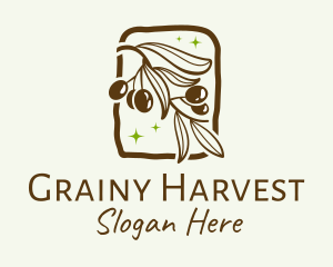 Brown Olive Branch logo design