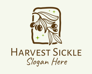 Brown Olive Branch logo design