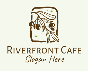 Brown Olive Branch logo design