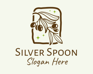 Brown Olive Branch logo design