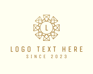 Gold And Purple - Premium Luxury Pattern logo design