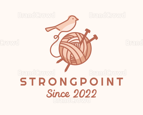 Sparrow Yarn Embroidery Logo