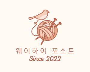 Sparrow Yarn Embroidery logo design