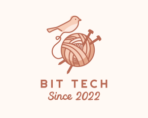 Sparrow Yarn Embroidery logo design