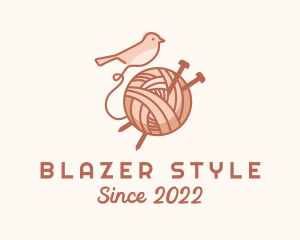 Sparrow Yarn Embroidery logo design