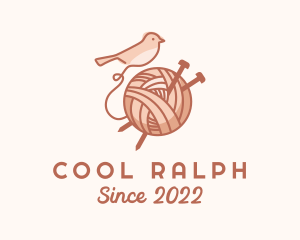 Sparrow Yarn Embroidery logo design