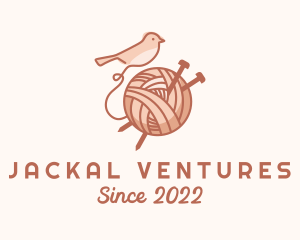 Sparrow Yarn Embroidery logo design