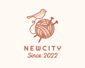 Sparrow Yarn Embroidery logo design