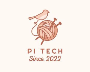 Sparrow Yarn Embroidery logo design