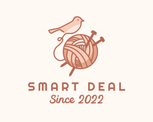 Sparrow Yarn Embroidery logo design