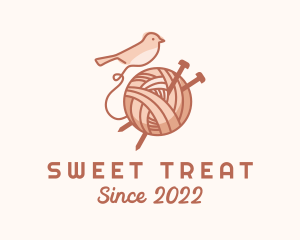 Sparrow Yarn Embroidery logo design