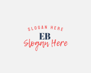 Elegant Fashion Brand Logo