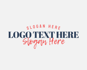 Elegant Fashion Brand Logo