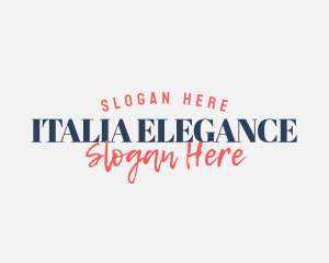 Elegant Fashion Brand logo design