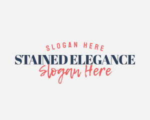 Elegant Fashion Brand logo design