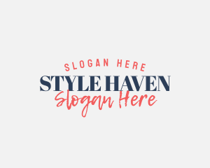 Elegant Fashion Brand logo design